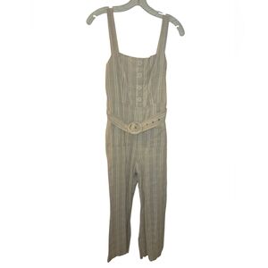 Emory Park Tan Striped Trousers